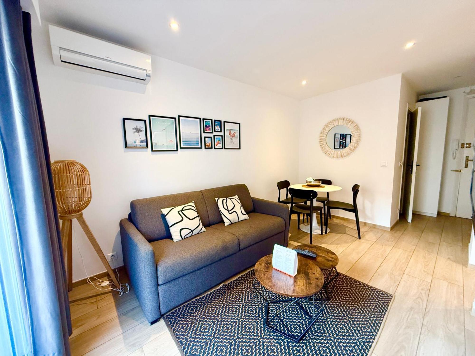 C001-Beau Studio Neuf Situe Au Centre Cannes Kültér fotó