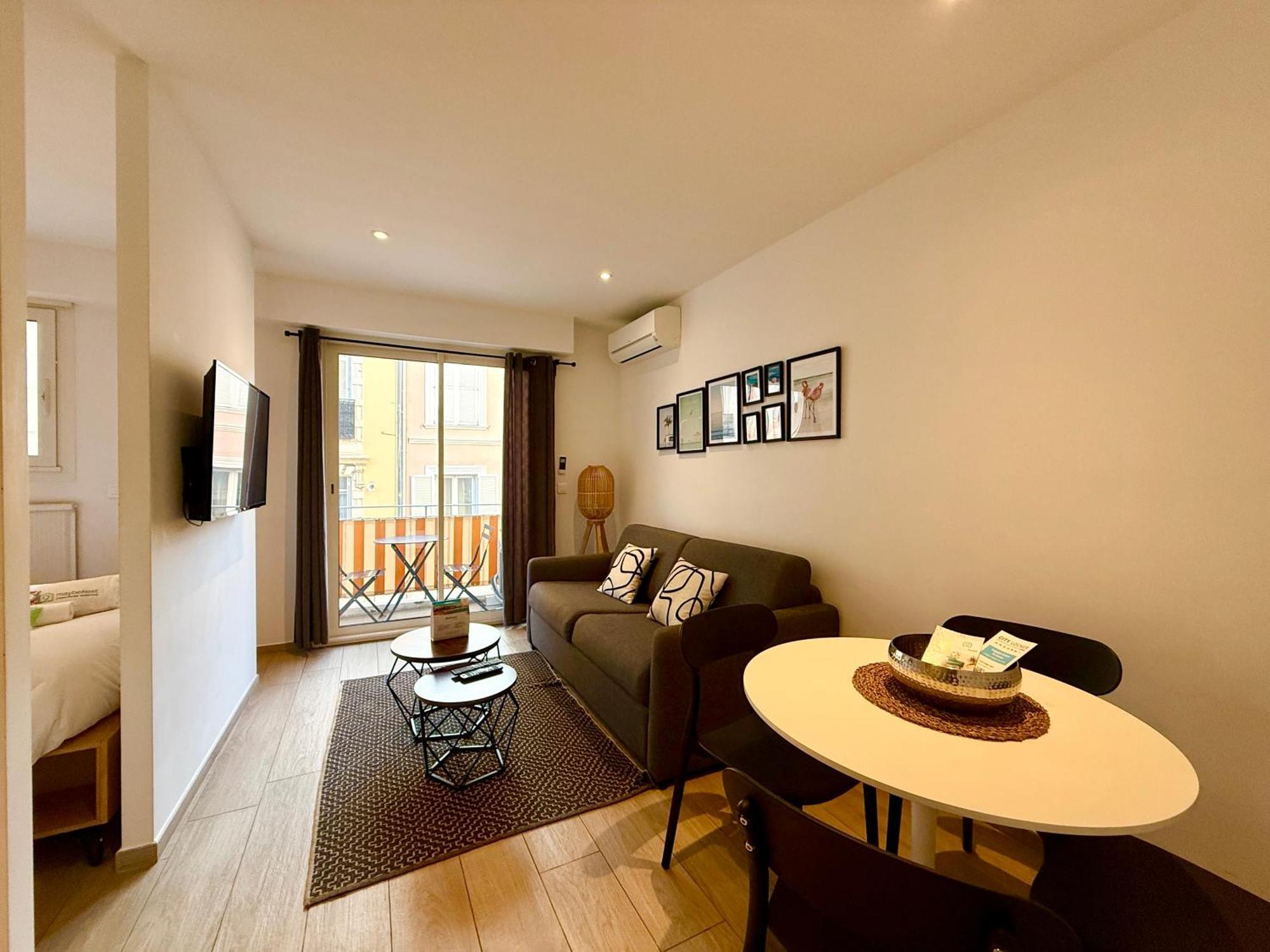 C001-Beau Studio Neuf Situe Au Centre Cannes Kültér fotó